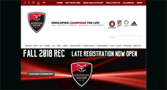 Desktop Screenshot of loudounsoccer.com